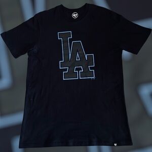 47' BRAND Los Angeles Dodgers Black Shirt Small NWOT